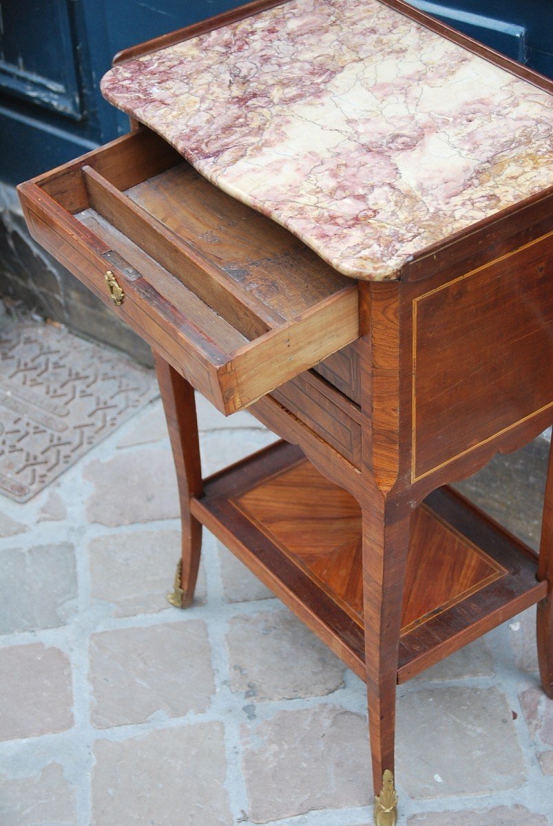 Small Salon Table In Veneer XVIII-photo-4