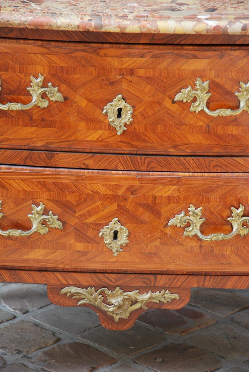 Commode In Plating D Regency XVIII-photo-3