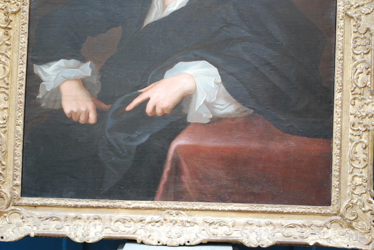 Important Portrait De John Law Par Rigaud  XVIII-photo-4