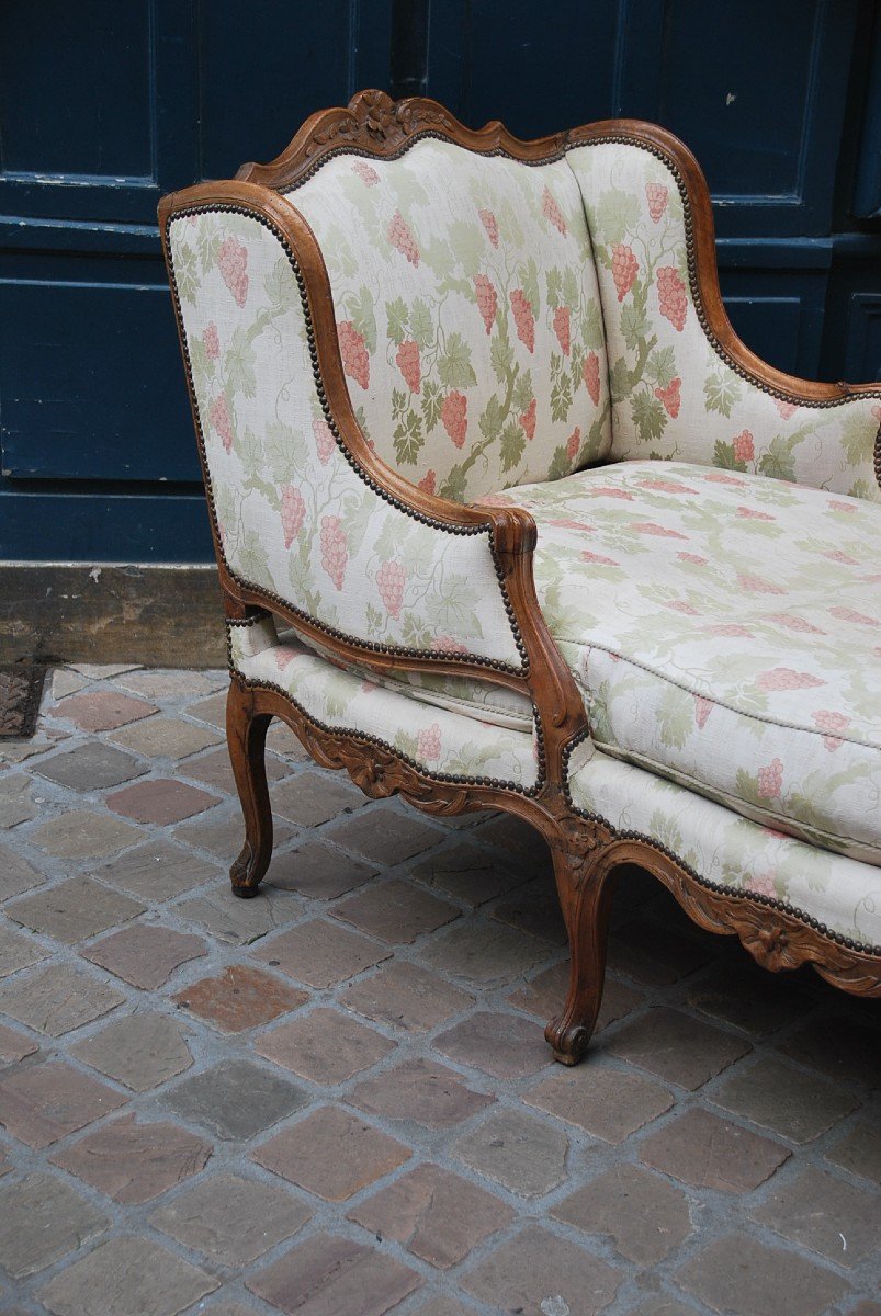 Chaise Longue D époque Louis XV-photo-2