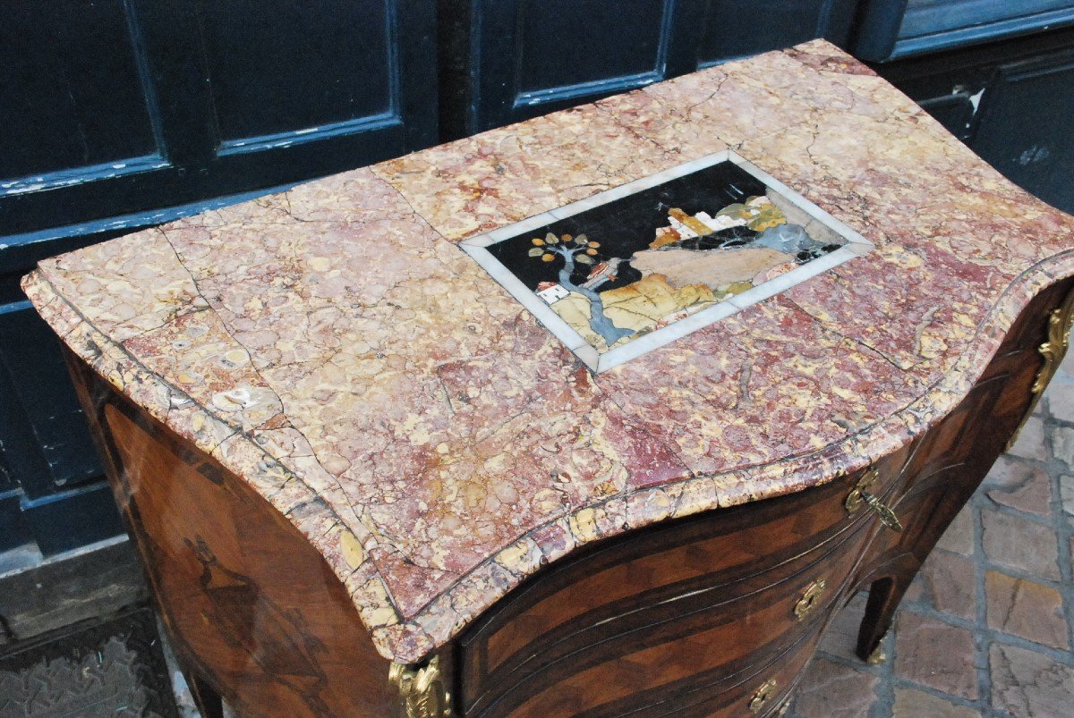 Commode Italienne Naples XVIII-photo-6