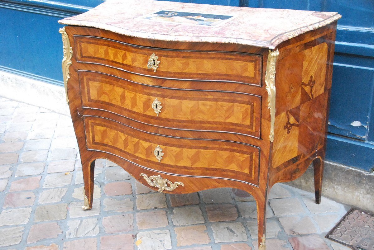 Italian Commode Naples XVIII-photo-7