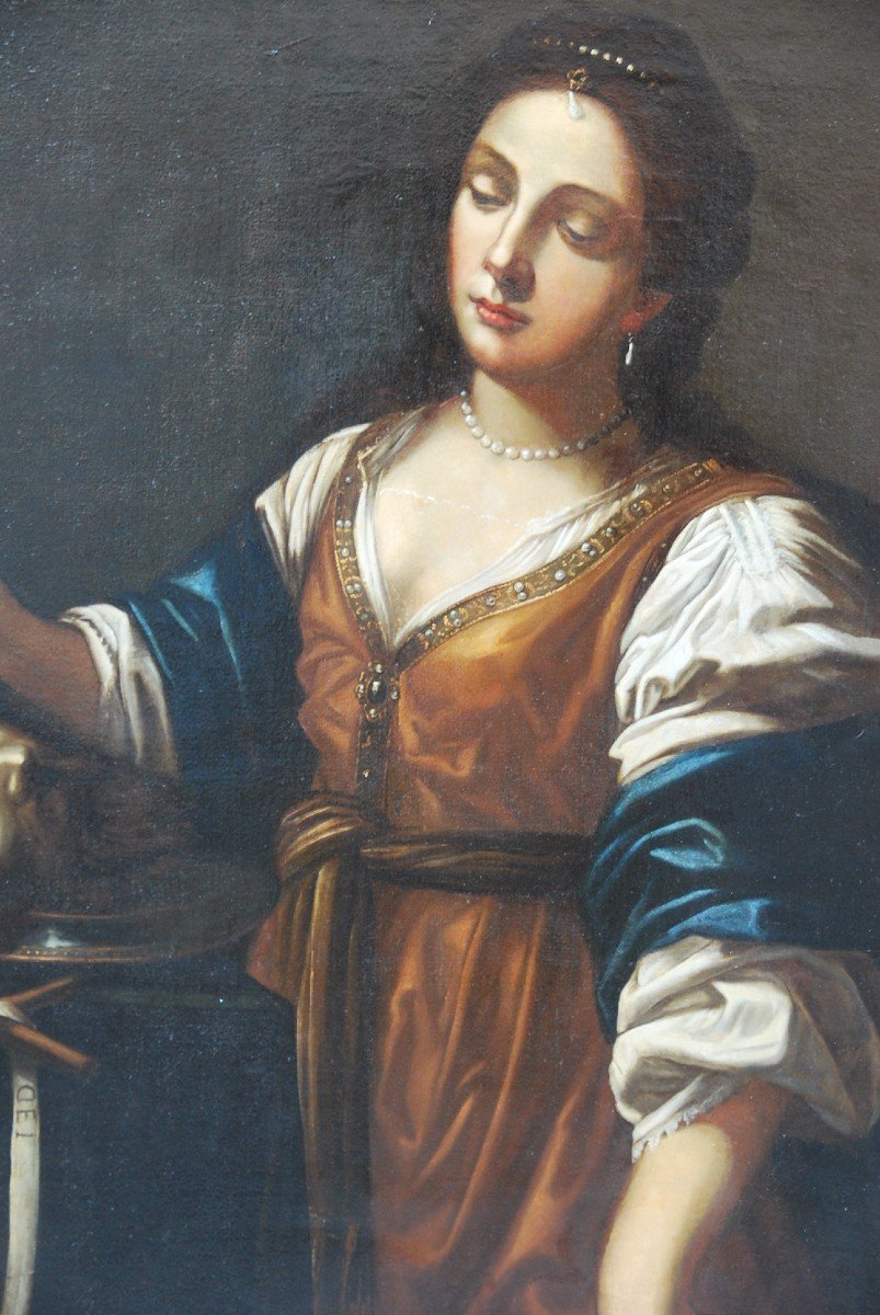 Judith And Holofernes, Italian School Of The XVII-photo-3