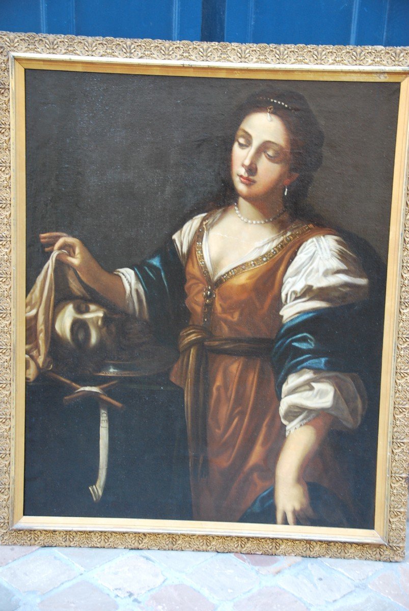Judith And Holofernes, Italian School Of The XVII-photo-4