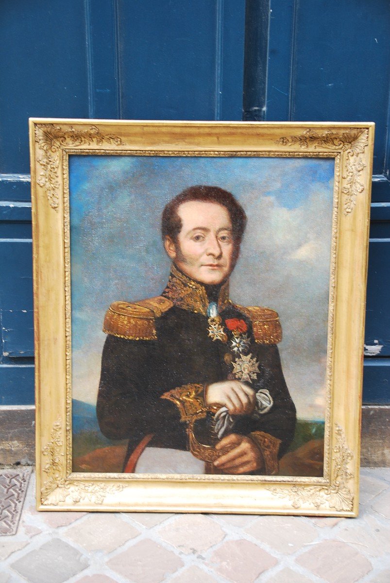 Portrait De L Amiral Mathieu  Gouverneur De La Martinique-photo-2
