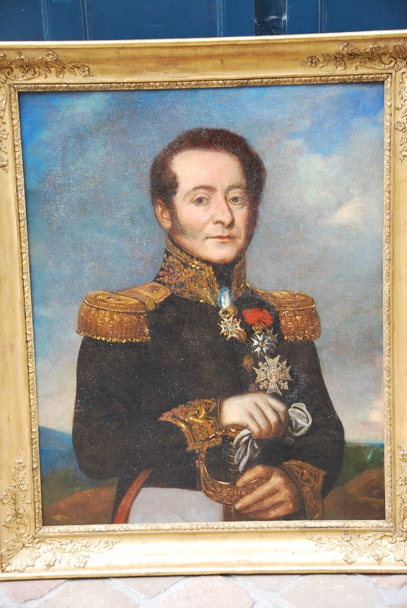 Portrait De L Amiral Mathieu  Gouverneur De La Martinique-photo-5