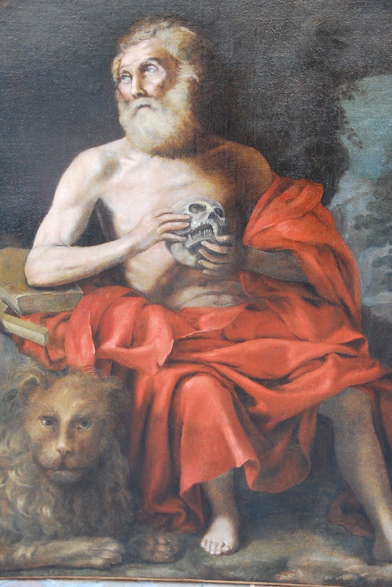 Venetian School Of The XVI, Saint Jerome Penitent