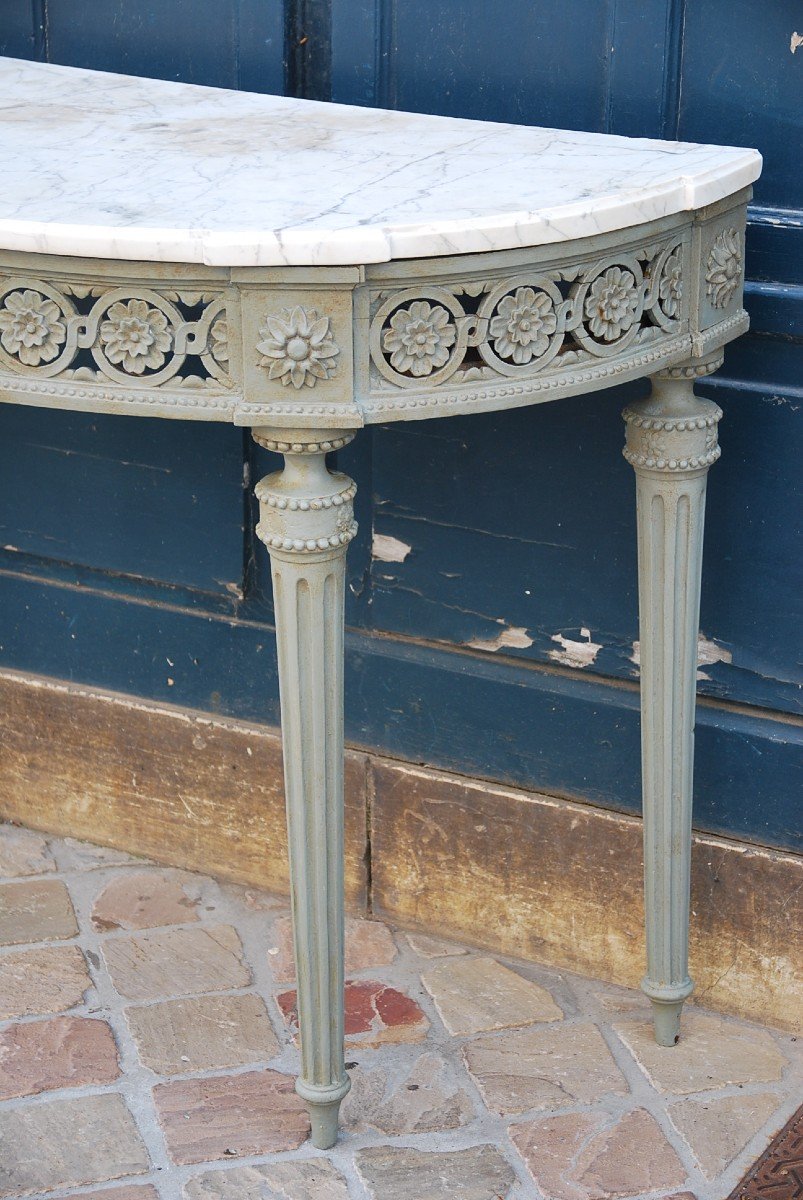 Half Moon Console, Louis XVI-photo-2
