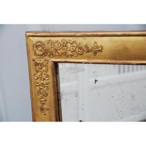 XIX Restoration Period Fireplace Mirror