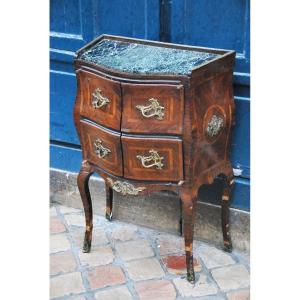 Petite Commode Italienne  Naples XVIII