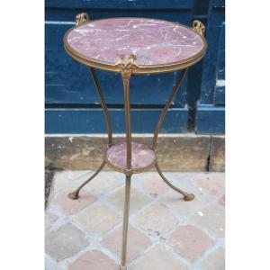 Directoire Tripod Pedestal Table