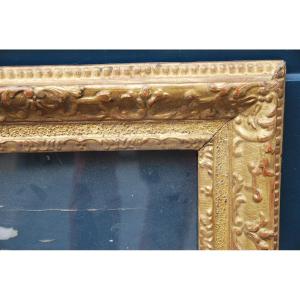 Frame In Golden Wood D Regence Period XVIII