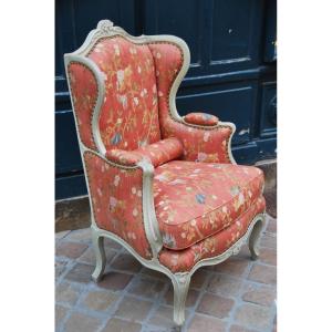 Importante Bergère à Oreilles D époque Louis XV   XVIII
