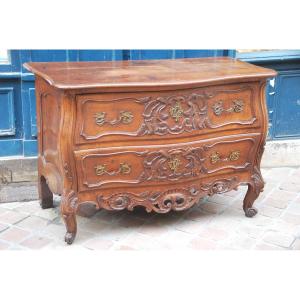 Belle Commode En Noyer Nimes XVIII