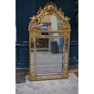 Beautiful Pareclosed Mirror From The Regency Period Early 18th Century