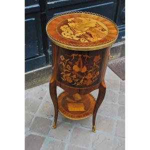 ¨small Transition Style Drum Table, Topino Follower