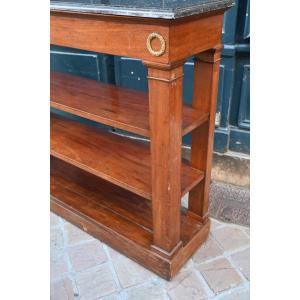 Empire Period Mahogany Console Attributed To The Jacobs