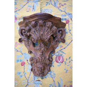 18th Century Regence Period Oak Wall Console