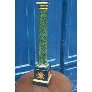 19th Century Cast Iron Lamp  
