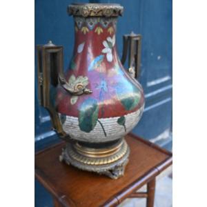 Important 19th Century Cloisonné Vase