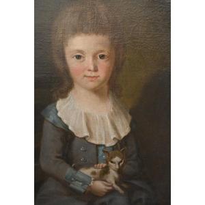 portait de Pierre Marie Joseph Nouel de Latouche, école fin XVIII