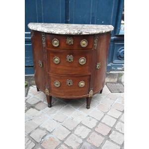 Commode en acajou bordelaise d époque Louis XVI