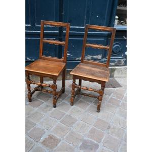 Paire de chaises Lorraine