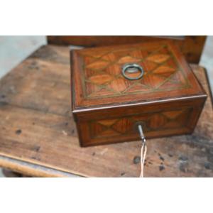 Small Louis XVI Period Marquetry Box