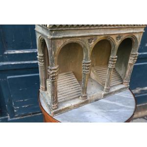 Elément d architecture miniature Loggia dei Lanzi à Florence