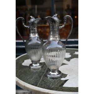Paire d aiguières de style Louis XVI