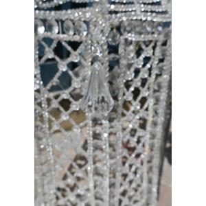 Pagoda-shaped Glass Bead Wall Light