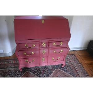 18th-century Bordeaux-style Scriban Chest Of Drawers
