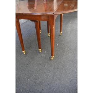 table de salle à manger en acajou d époque Louis XVI