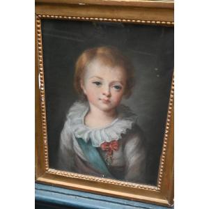 A Rare 18th-century Pastel By Louis Joseph Of France, Dauphin Of France, A Student Of Vigée Lebrun