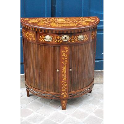 Half Moon Furniture, Marquetry, Holland