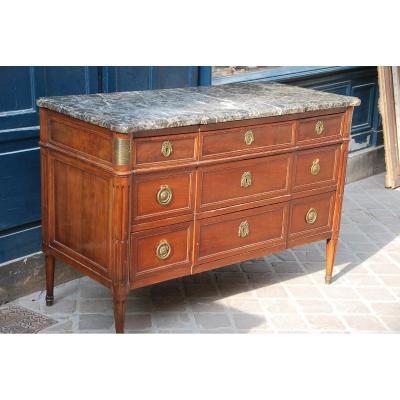 Commode D Louis XVI Stamped Roux