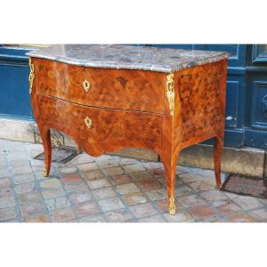 Louis XV Commode D Stamped De Boudin