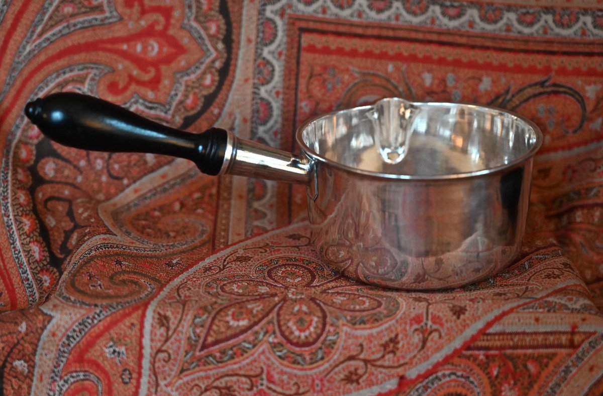 Casserole Argent XIX ème-photo-2