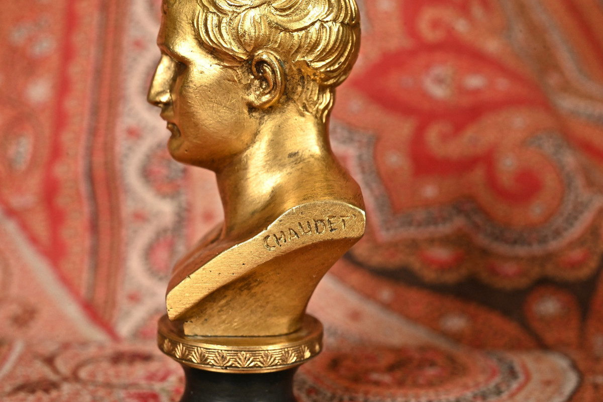 Buste de Napoléon 1er par Antoine Denis Chaudet-photo-2
