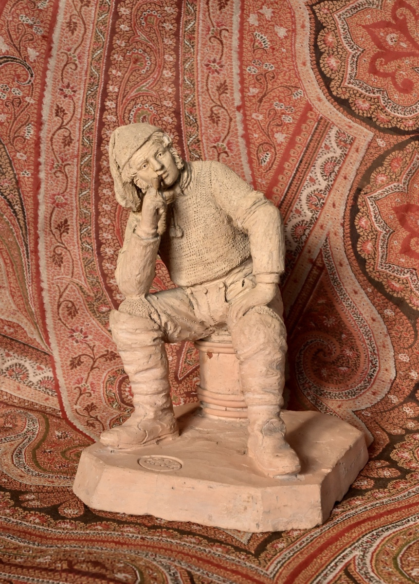 Sculpture de marin d'Eugène Blot