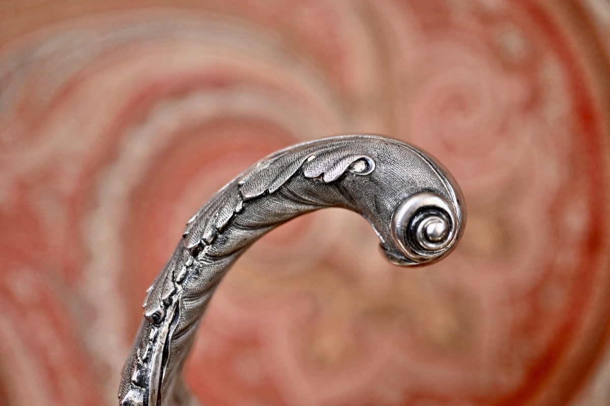 Saucière argent Veuve Parraud XIX ème-photo-5