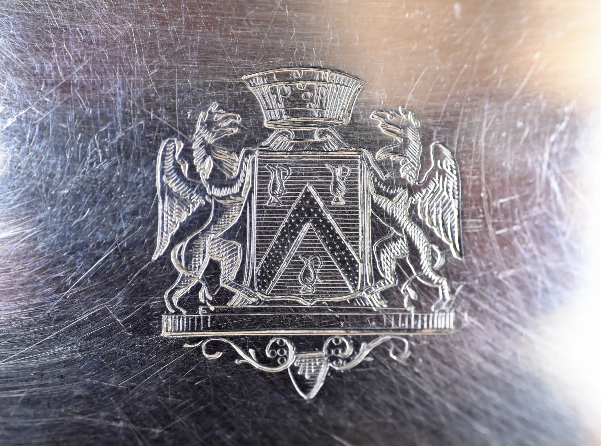 Saucière argent Veuve Parraud XIX ème-photo-6