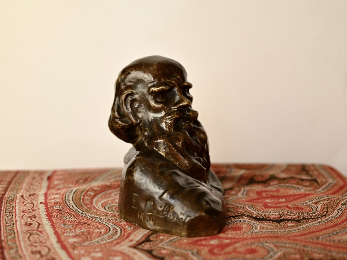 Tolstoy Bronze 19th Century-photo-2