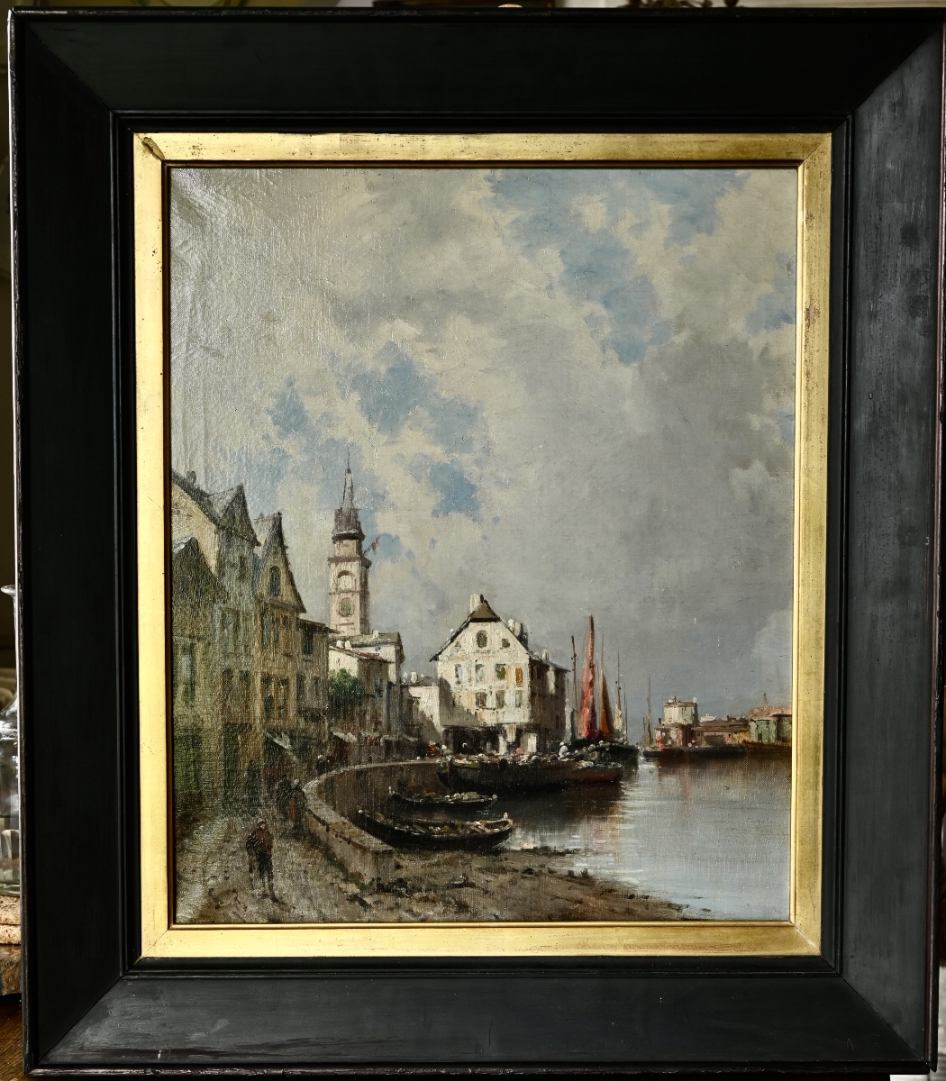 Port animé de Emile Godchaux HST