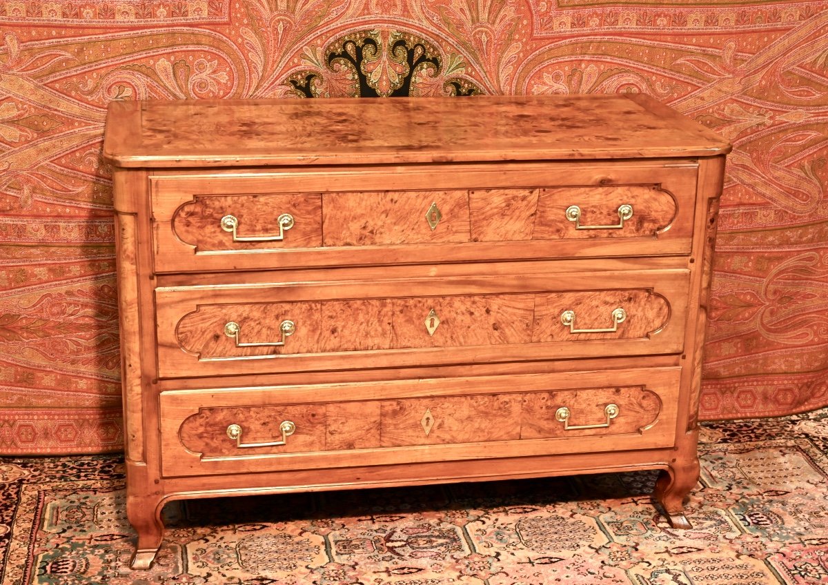18th Century Bressane Commode Cherry And Ash