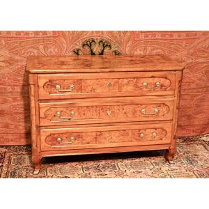 18th Century Bressane Commode Cherry And Ash