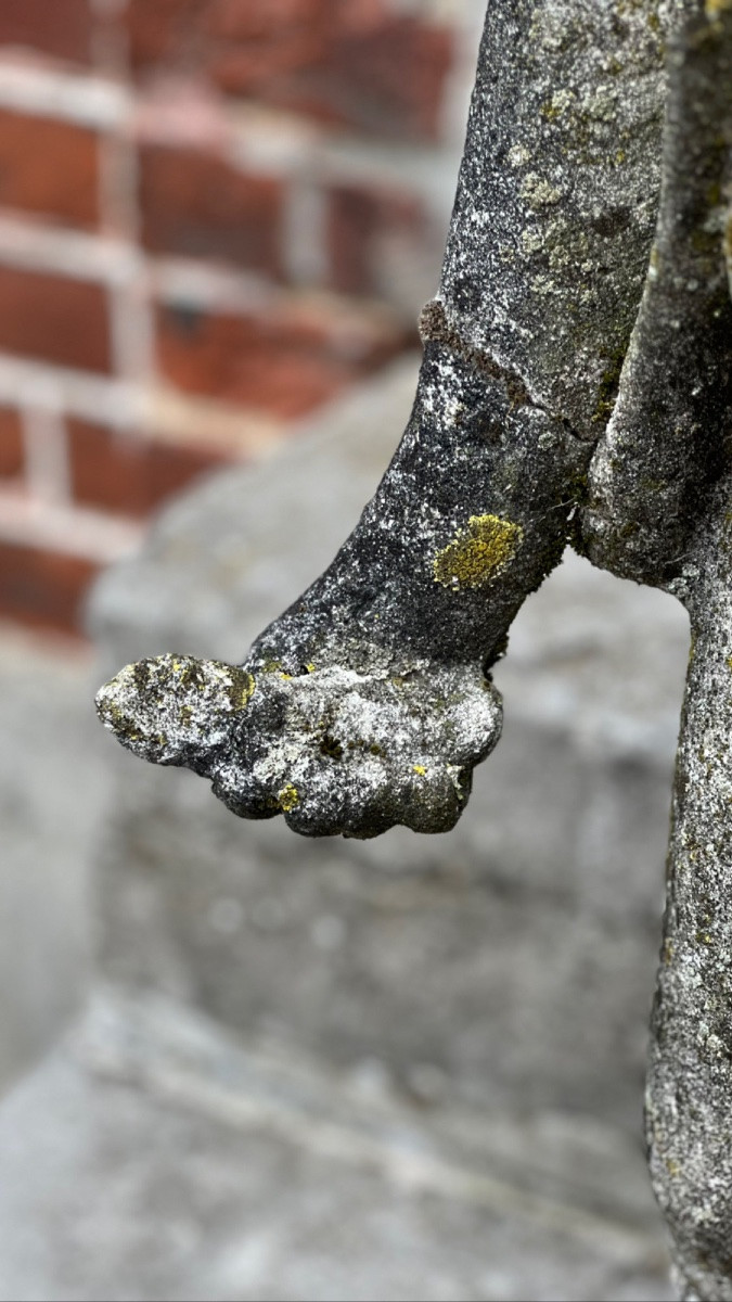 Garden Statue Of A Little Boy -photo-5