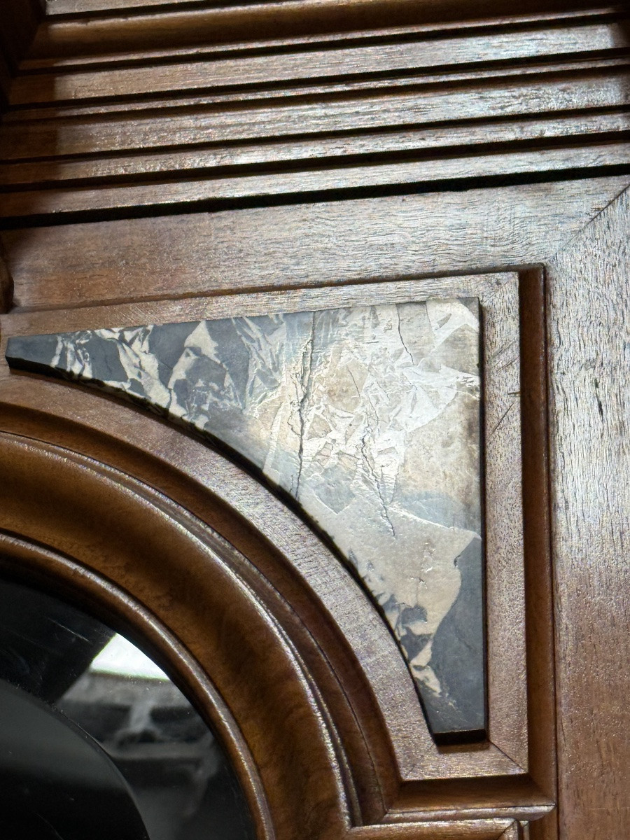 Exceptional Large Walnut Bookcase-photo-2