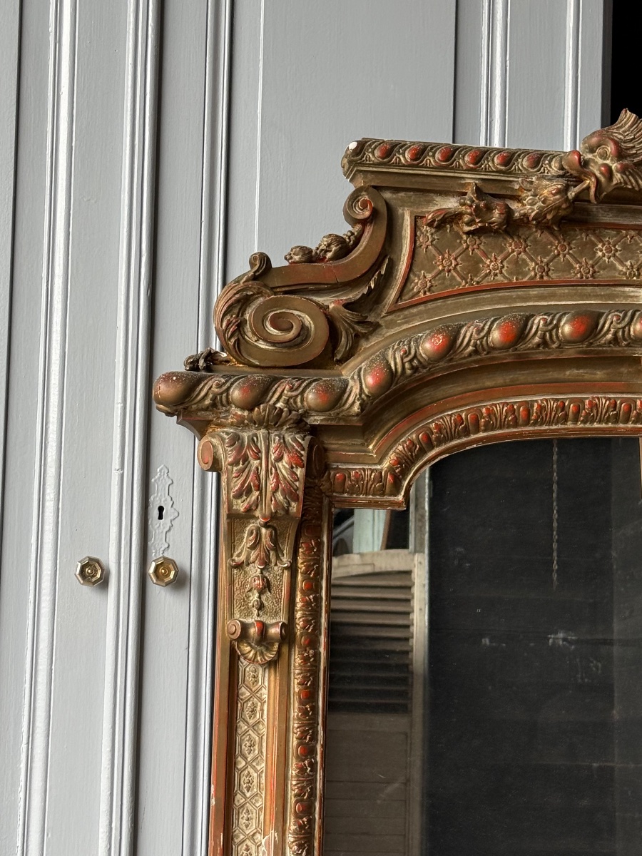 Large 19th-century Mirror -photo-2