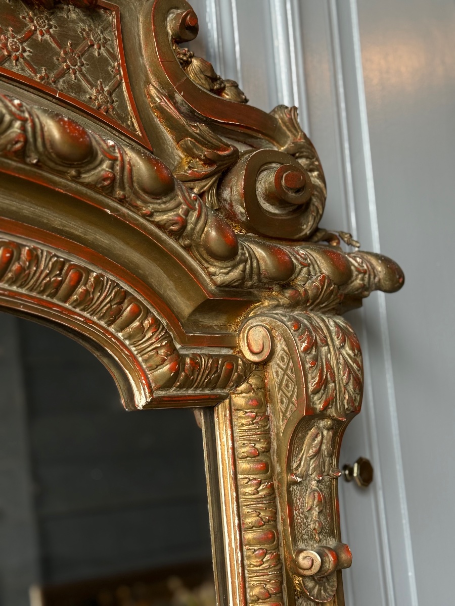 Large 19th-century Mirror -photo-3